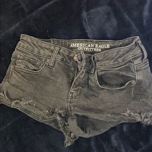 American Eagle Black Shorts